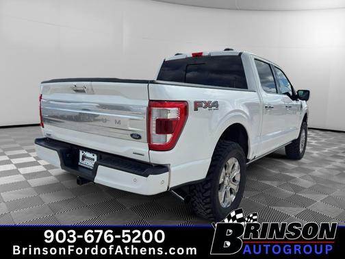 Star White 2021 Ford F-150 Platinum