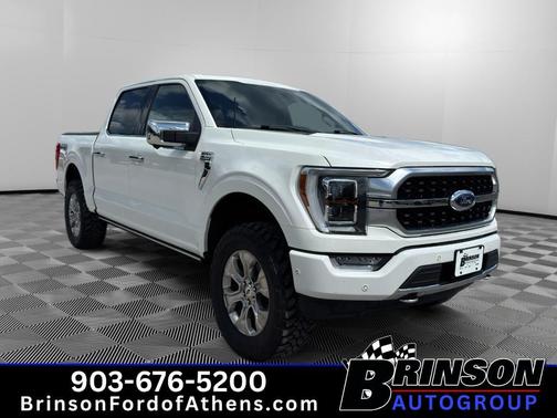 Star White 2021 Ford F-150 Platinum
