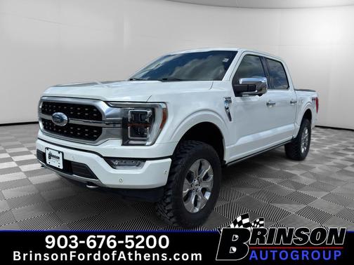 Star White 2021 Ford F-150 Platinum