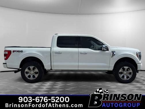 Star White 2021 Ford F-150 Platinum