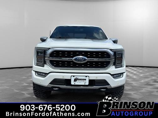 Star White 2021 Ford F-150 Platinum