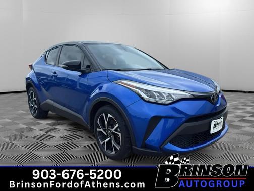 Blue 2020 Toyota C-HR XLE