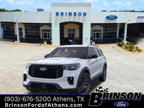 Space Gray 2026 Ford Explorer ST-Line