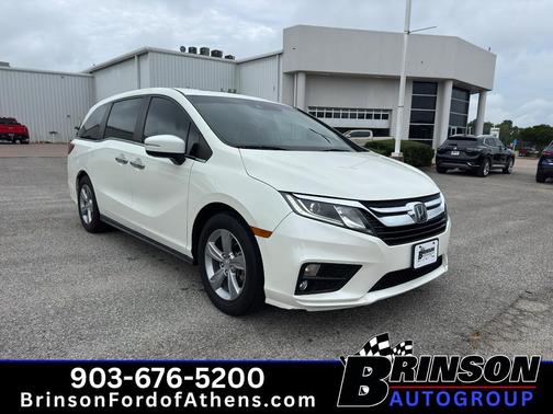 White Diamond Pearl 2018 Honda Odyssey EX-L