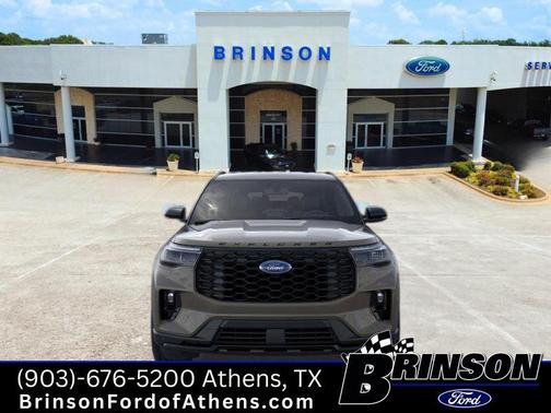 Gray 2026 Ford Explorer ST-Line