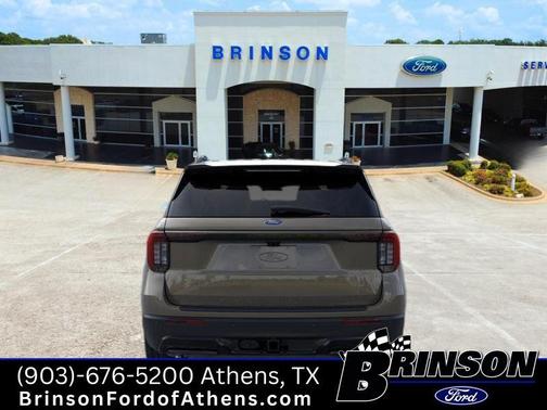 Gray 2026 Ford Explorer ST-Line