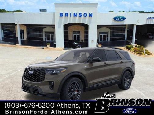 Gray 2026 Ford Explorer ST-Line