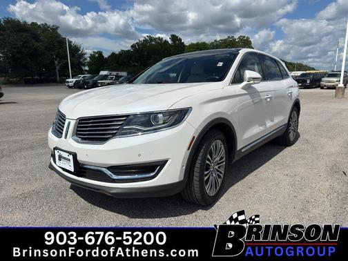 White Platinum Tri-Coat Metallic 2016 Lincoln MKX Reserve