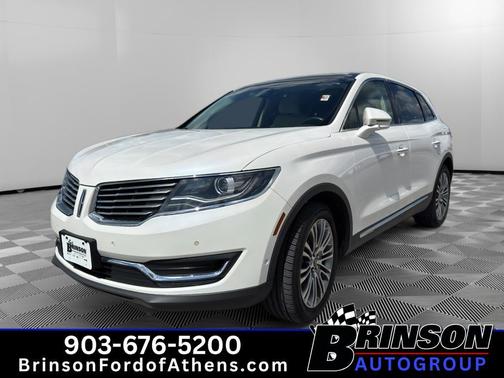 White Platinum Tri-Coat Metallic 2016 Lincoln MKX Reserve