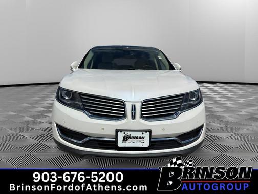 White Platinum Tri-Coat Metallic 2016 Lincoln MKX Reserve