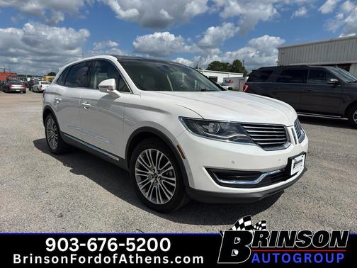 White Platinum Tri-Coat Metallic 2016 Lincoln MKX Reserve