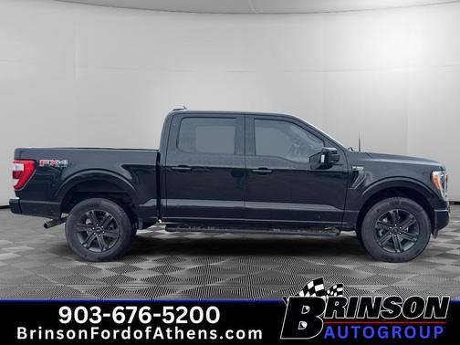 Agate Black Metallic 2023 Ford F-150 Lariat