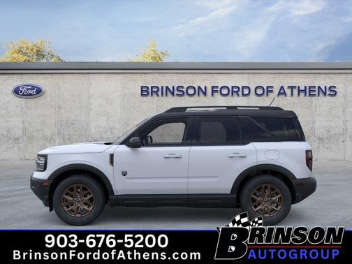 Space White Metallic 2026 Ford Bronco Sport Big Bend