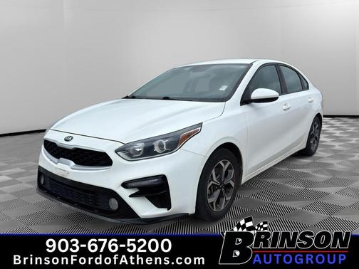 Clear White 2019 Kia Forte LXS