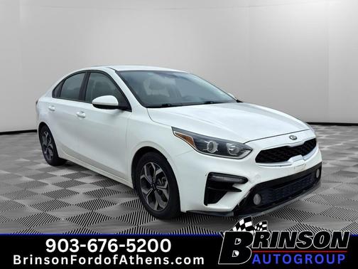 Clear White 2019 Kia Forte LXS