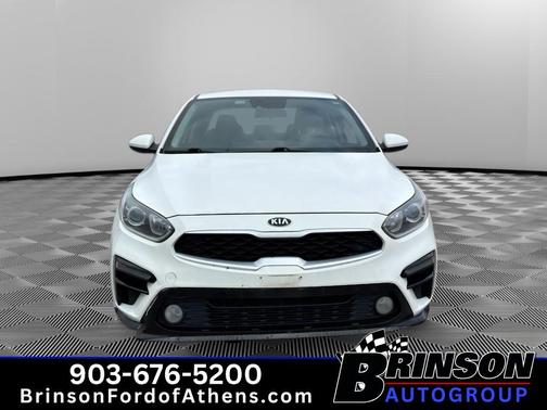 Clear White 2019 Kia Forte LXS
