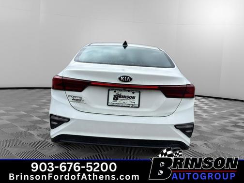Clear White 2019 Kia Forte LXS
