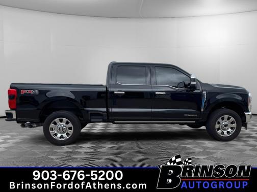 Agate Black 2025 Ford F-250 Lariat