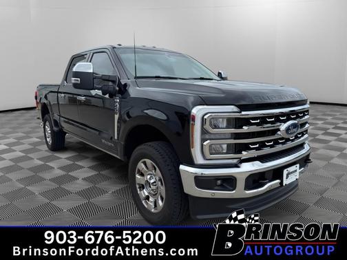 Agate Black 2025 Ford F-250 Lariat