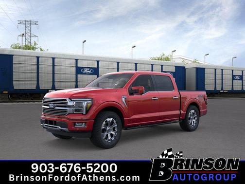 Ruby Red Metallic Tinted Clearcoat 2026 Ford F-150 Platinum