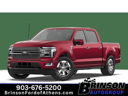 Ruby Red Metallic Tinted Clearcoat 2026 Ford F-150 Platinum