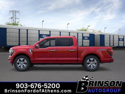 Ruby Red Metallic Tinted Clearcoat 2026 Ford F-150 Platinum