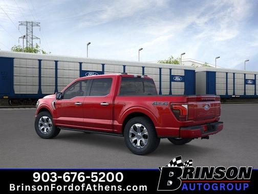 Ruby Red Metallic Tinted Clearcoat 2026 Ford F-150 Platinum