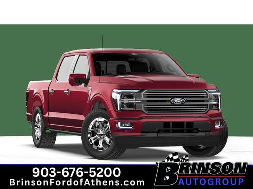 Ruby Red Metallic Tinted Clearcoat 2026 Ford F-150 Platinum