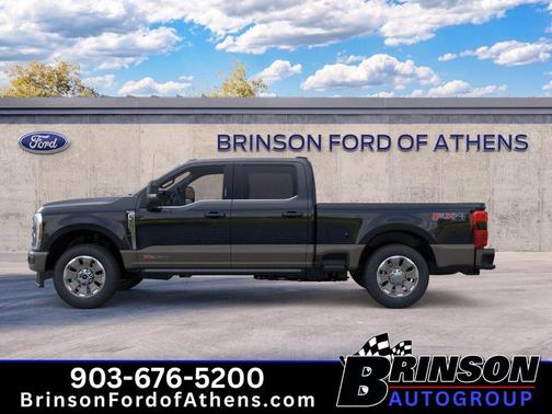 Agate Black Metallic 2026 Ford F-350 King Ranch