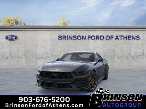 Shadow Black 2026 Ford Mustang EcoBoost Premium