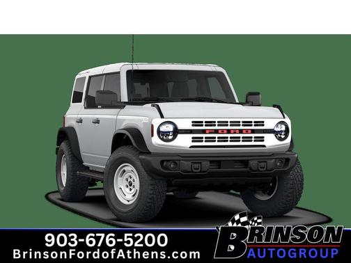 Avalanche Gray 2026 Ford Bronco Heritage Edition