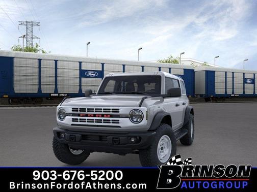 Avalanche Gray 2026 Ford Bronco Heritage Edition