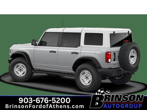 Avalanche Gray 2026 Ford Bronco Heritage Edition