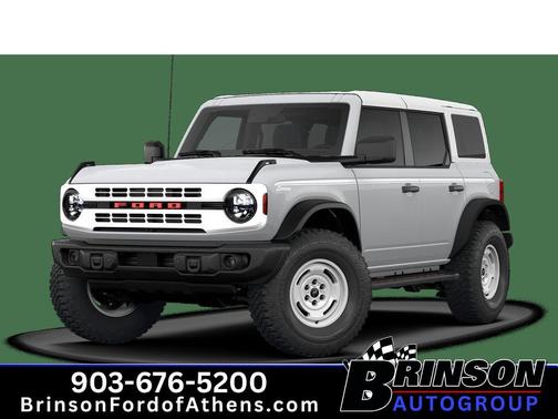 Avalanche Gray 2026 Ford Bronco Heritage Edition