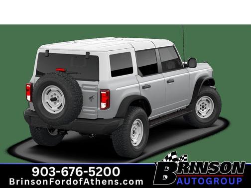 Avalanche Gray 2026 Ford Bronco Heritage Edition