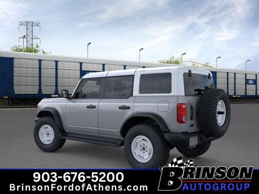 Avalanche Gray 2026 Ford Bronco Heritage Edition