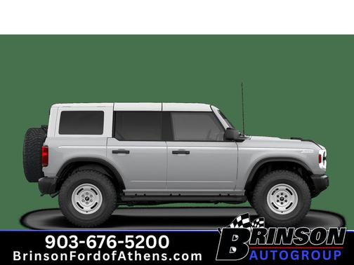 Avalanche Gray 2026 Ford Bronco Heritage Edition