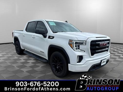 Summit White 2021 GMC Sierra 1500 Elevation