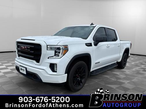 Summit White 2021 GMC Sierra 1500 Elevation