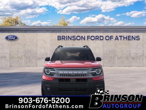 Ruby Red Metallic Tinted Clearcoat 2026 Ford Bronco Sport Outer Banks