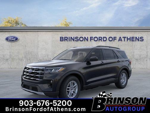 Agate Black Metallic 2026 Ford Explorer Active