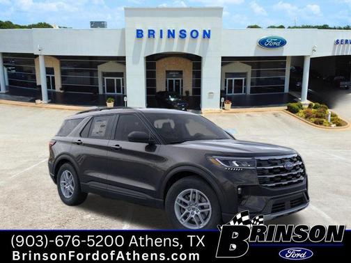 Agate Black Metallic 2026 Ford Explorer Active