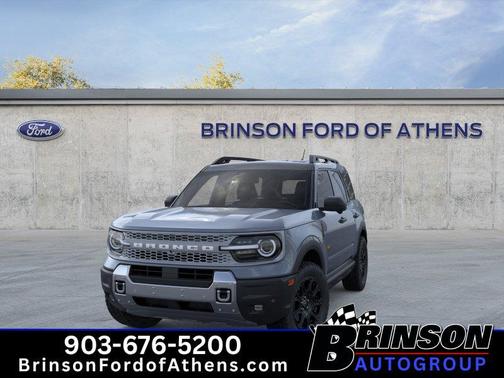 Azure Gray Metallic 2025 Ford Bronco Sport Badlands
