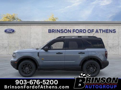 Azure Gray Metallic 2025 Ford Bronco Sport Badlands