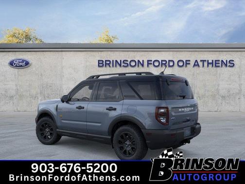 Azure Gray Metallic 2025 Ford Bronco Sport Badlands