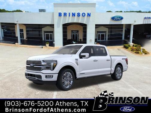 Star White 2026 Ford F-150 Platinum