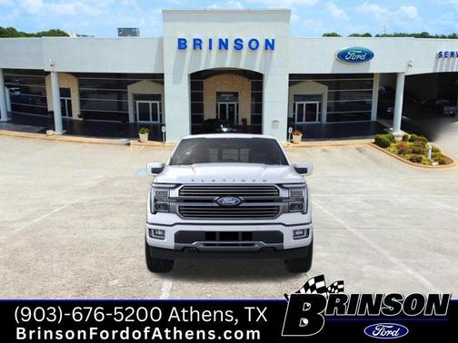 Star White 2026 Ford F-150 Platinum