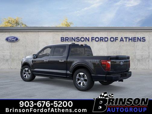 Agate Black Metallic 2026 Ford F-150 Platinum