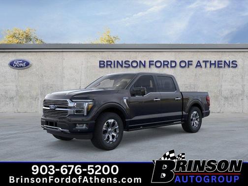 Agate Black Metallic 2026 Ford F-150 Platinum