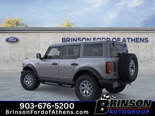 Carbonized Gray Metallic 2025 Ford Bronco Badlands